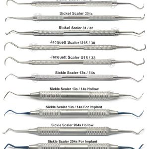 Sickle Scaler Anterior Posterior Hygiene Sickle Scalers Dental Steel Instruments